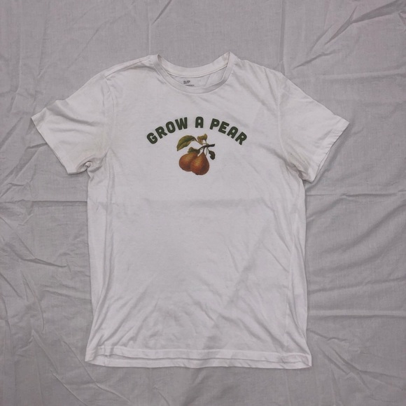 Unisex graphic t-shirt with “Grow A Pear” design - Picture 1 of 4